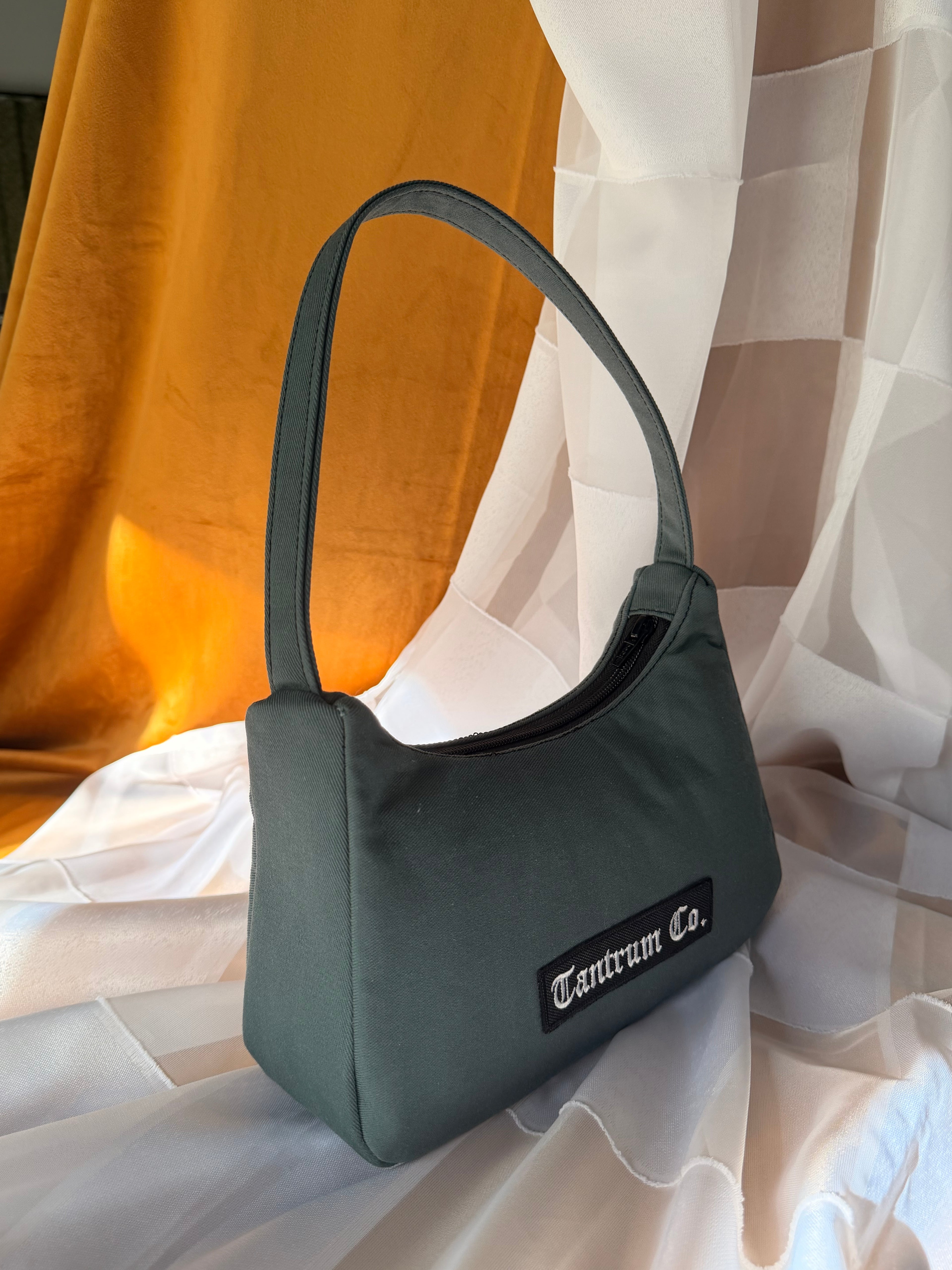 Teal Tantrum shoulder Bag