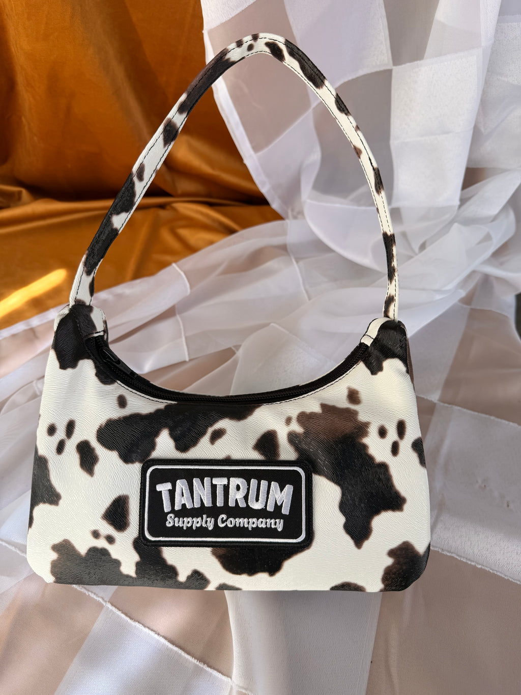 Faux Leather Cow Hide