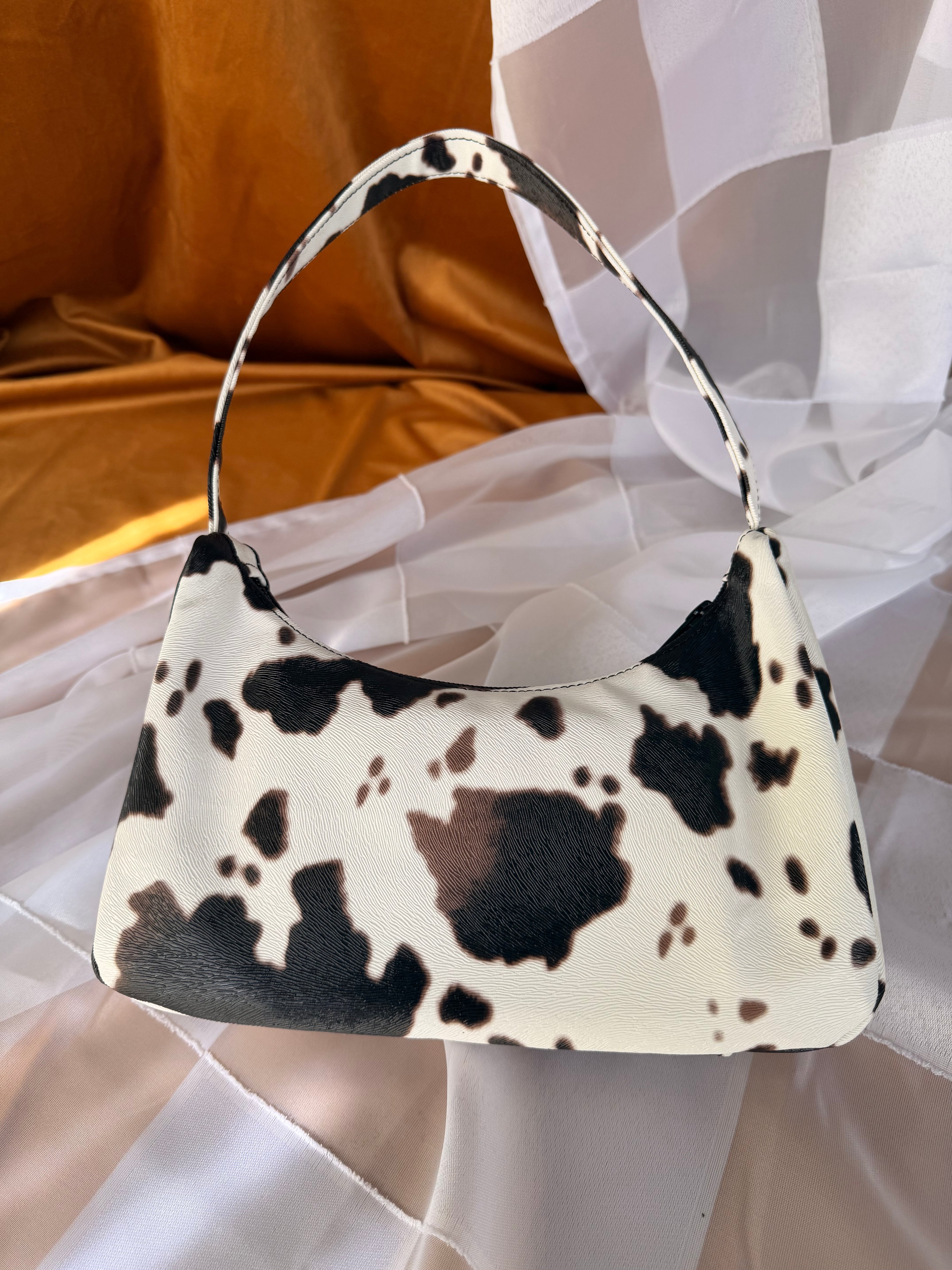 Faux Leather Cow Hide