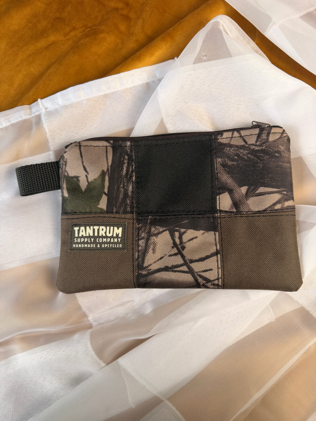 Camo Zipper Pouch Small