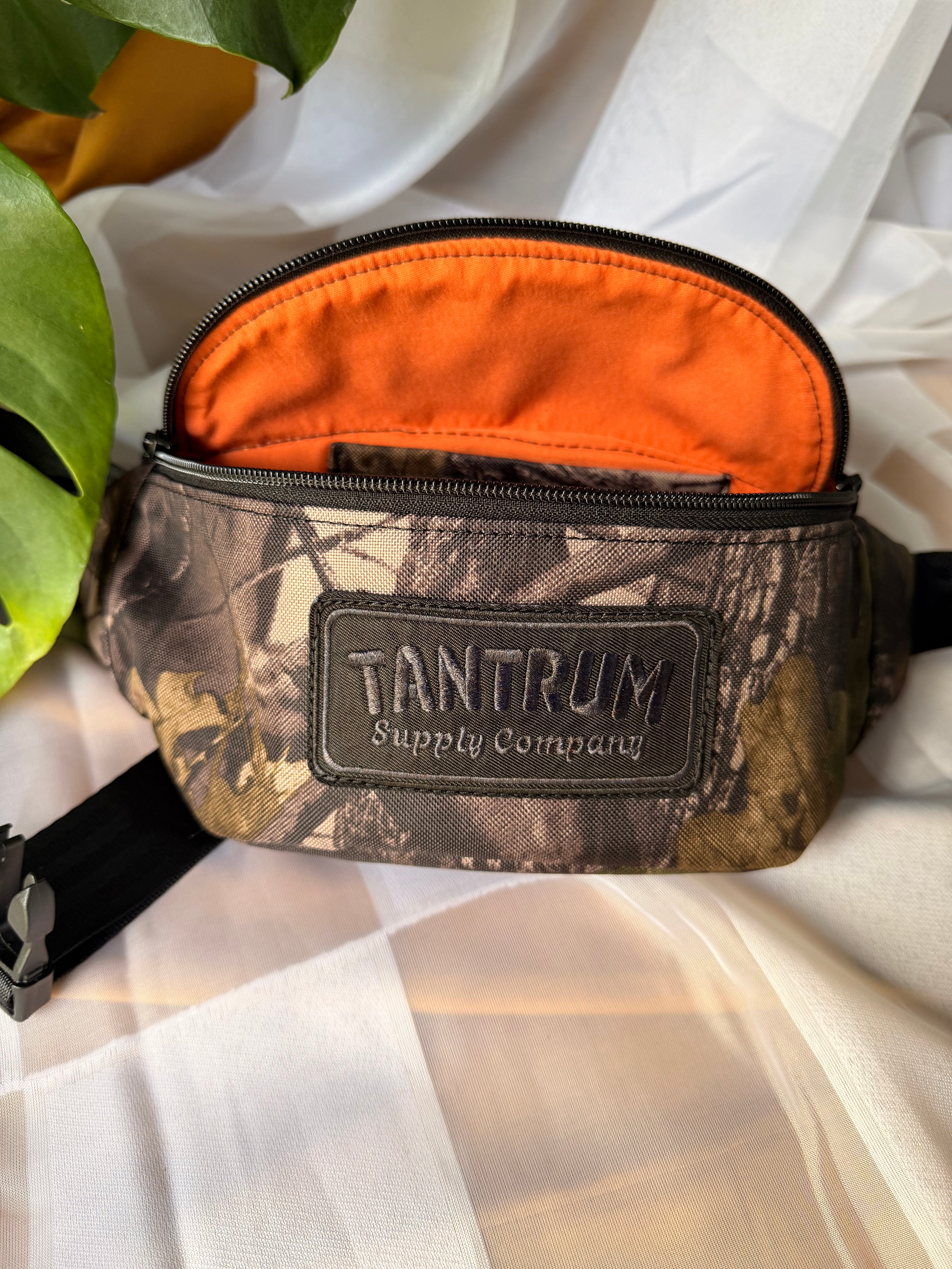 Black Patch Camo Orange Interior