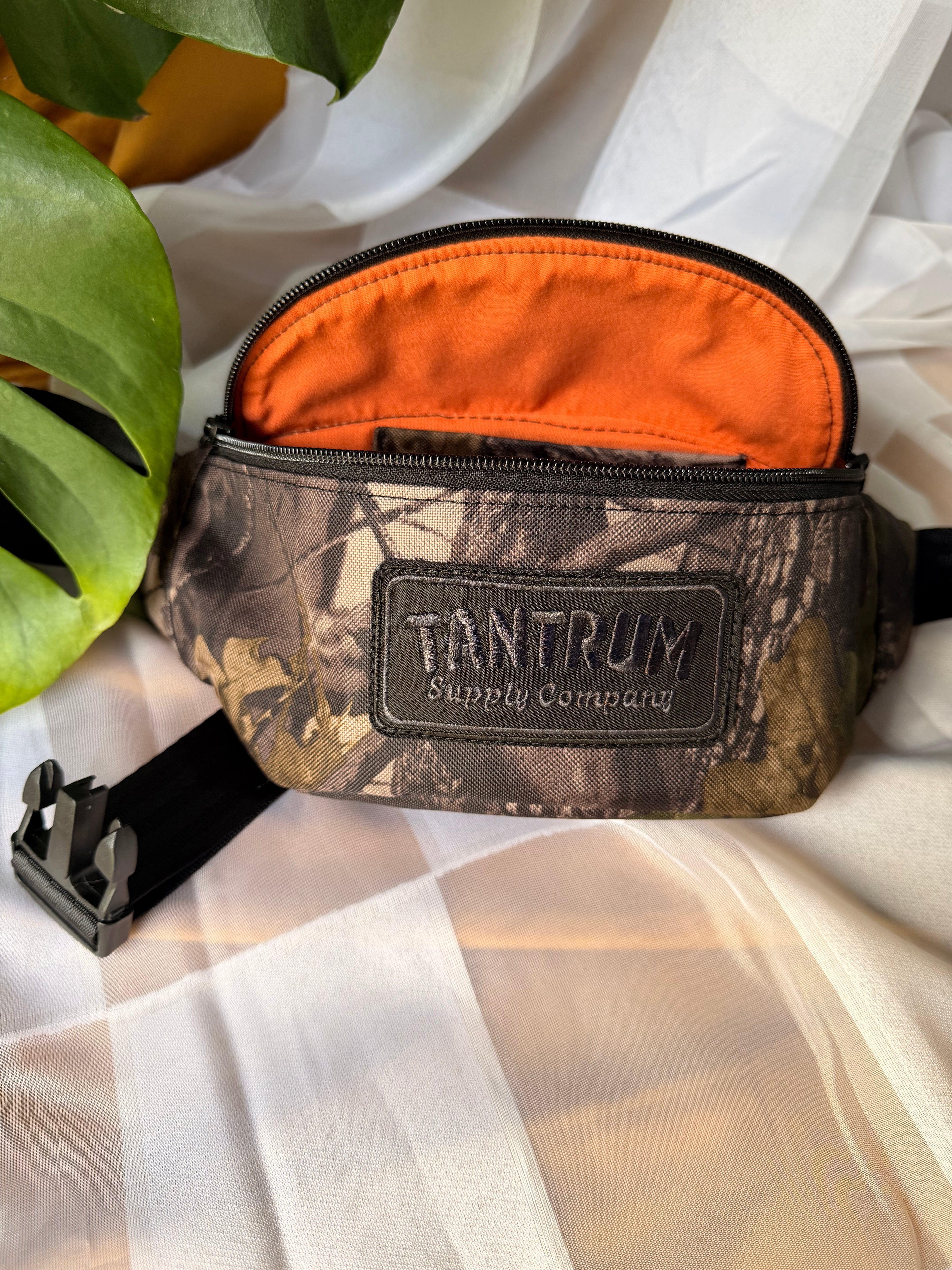 Black Patch Camo Orange Interior