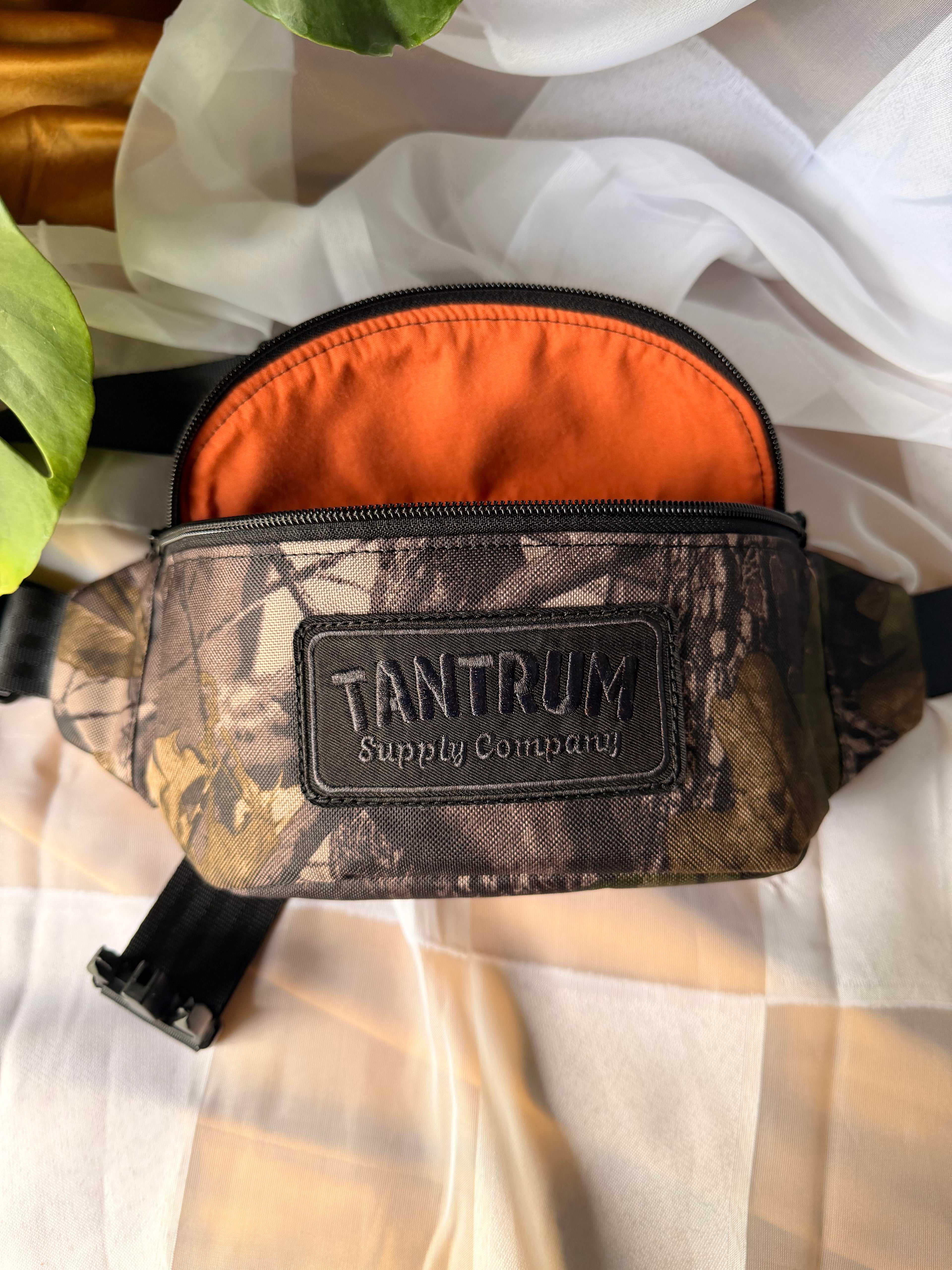 Black Patch Camo Orange Interior