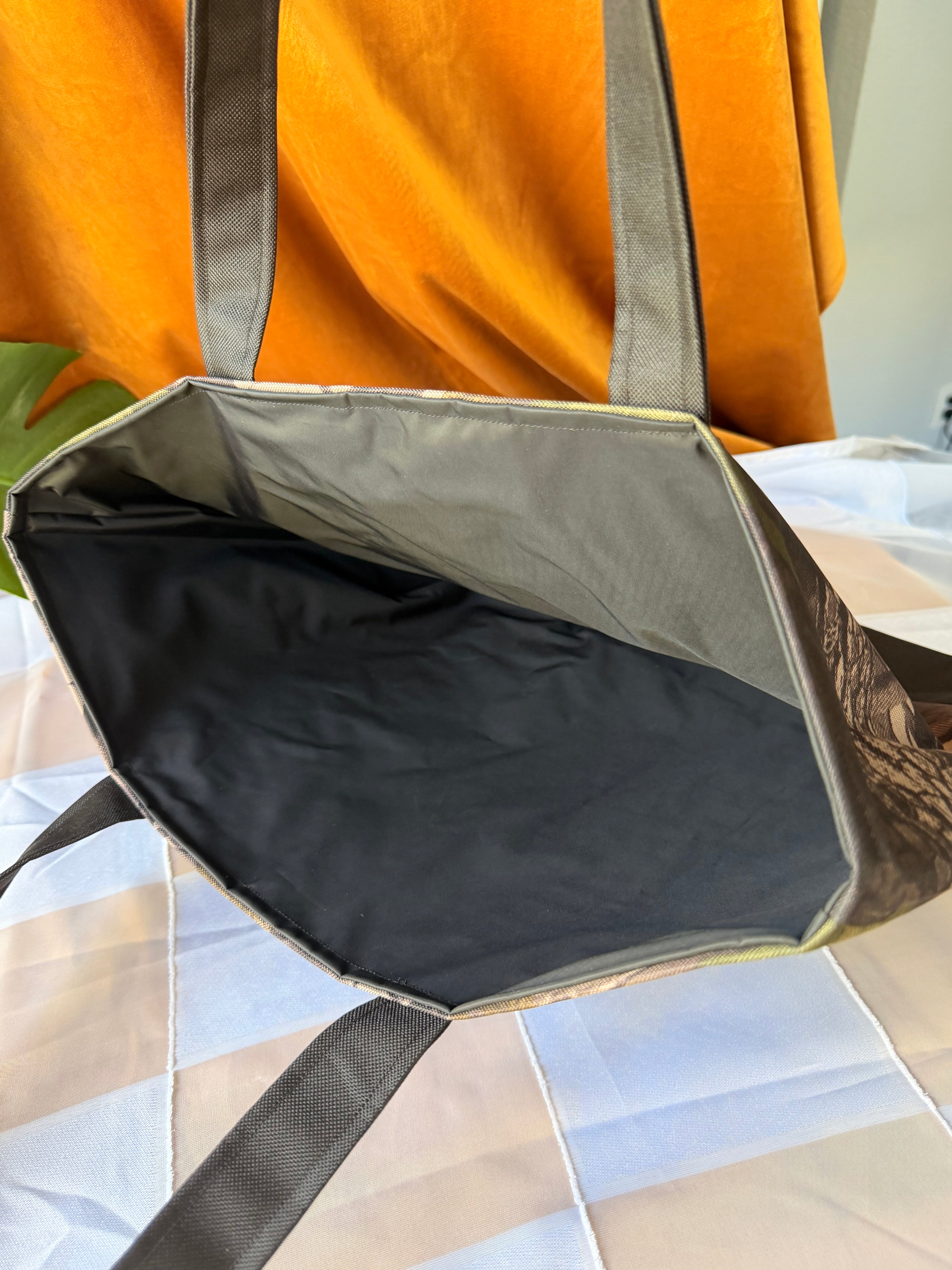 Camo and Black Vintage Patch