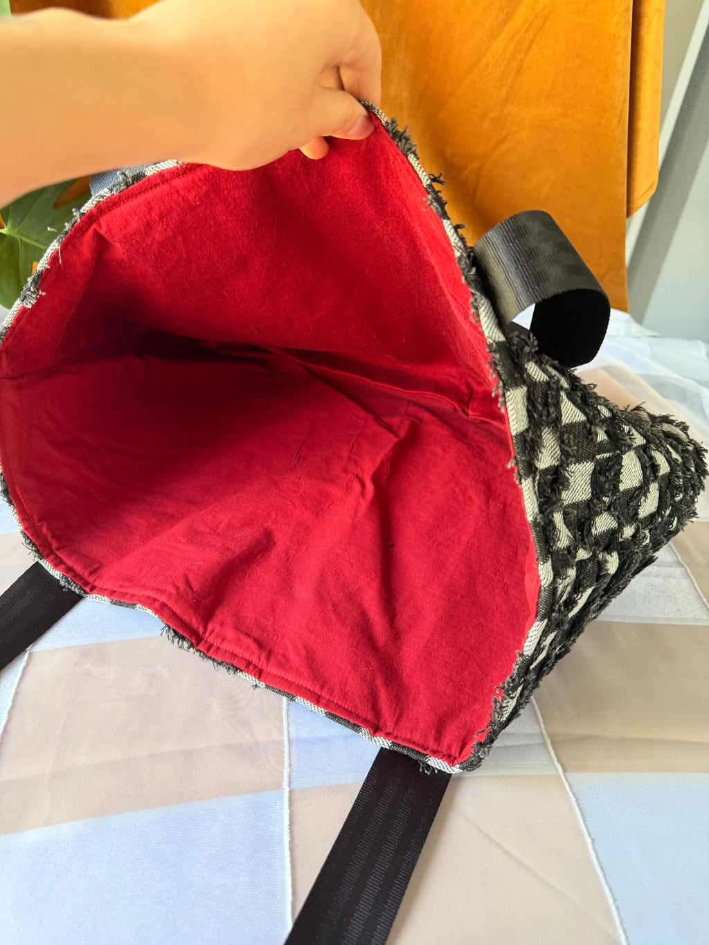 Black and Grey Checkered set