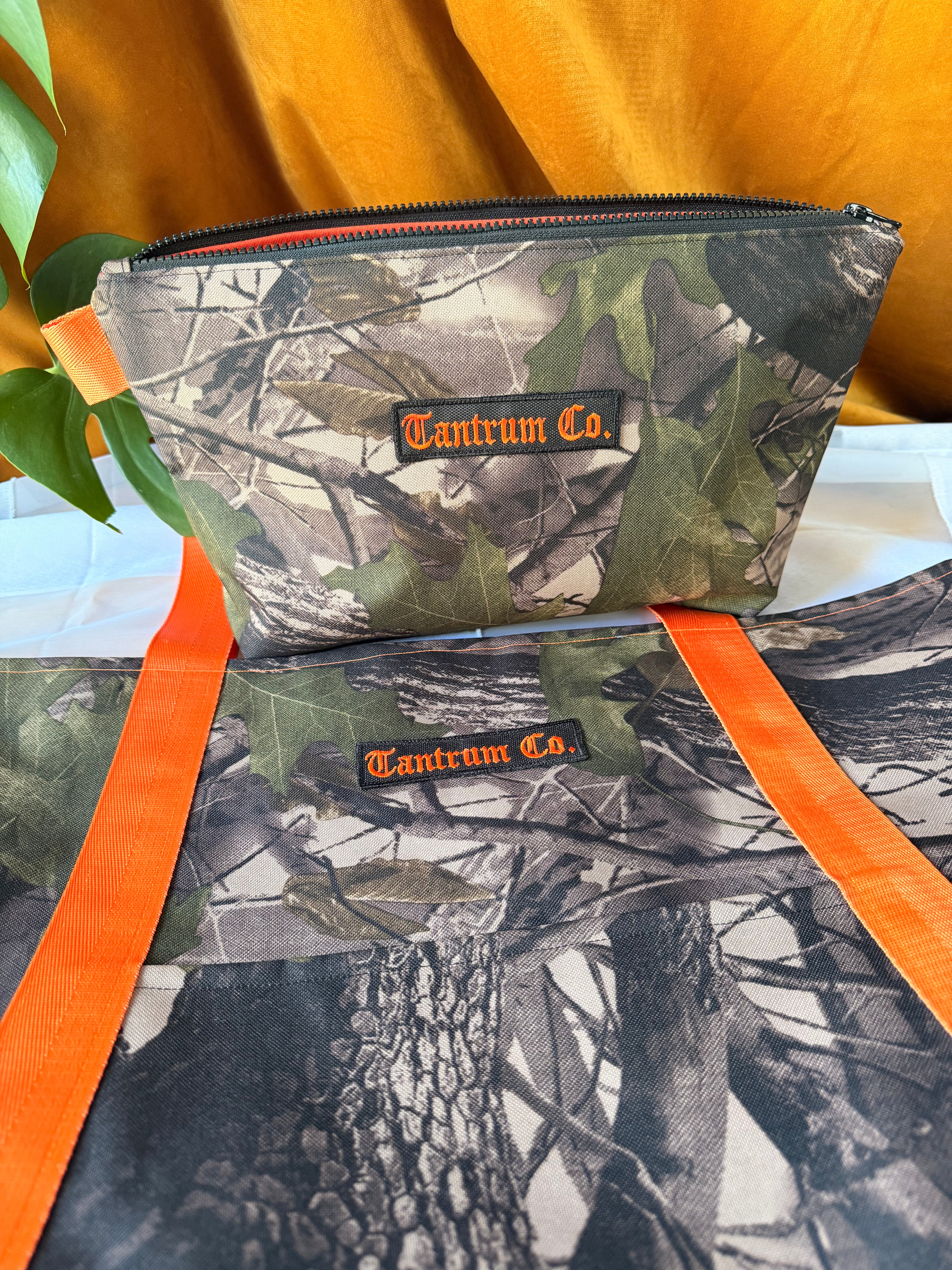 Orange Camo set