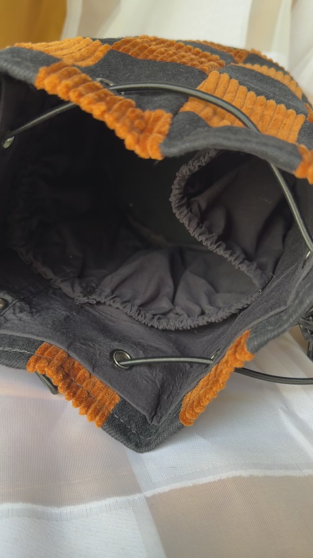 Burnt Orange Checkered